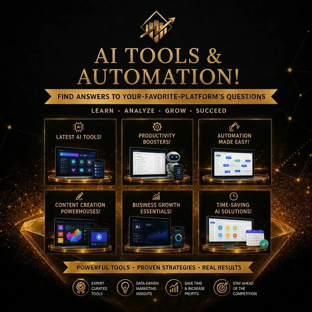 Golden pyramid with a glowing radiant light effect representing ai tools for work and automation in a collection