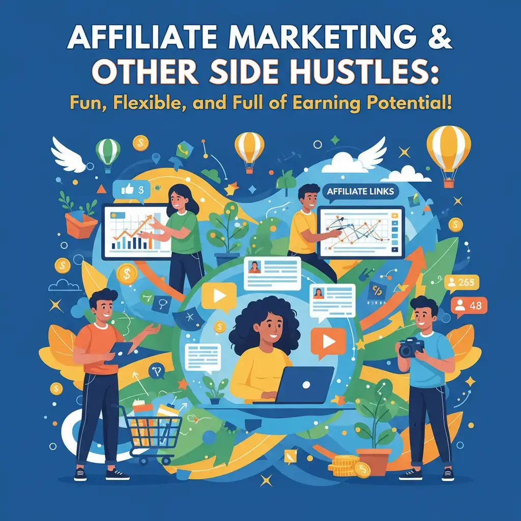 Explore our Affiliate Marketing & Other Side Hustles collection featuring effective strategies for mastering affiliate marketing and boosting your income.
