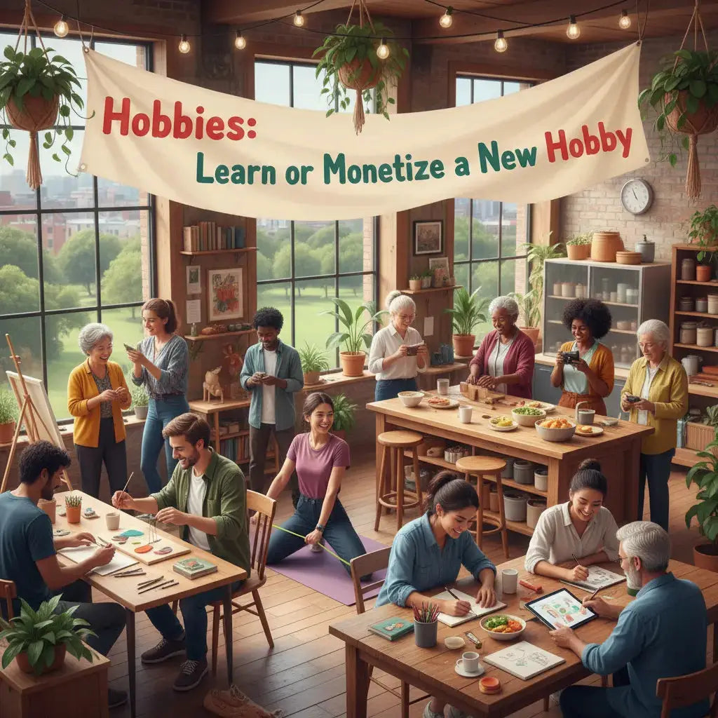 Explore exciting hobbies with our guide 'Hobbies: Learn or Monetize a New Hobby - COMING SOON!!!' Discover how to turn your passions into profit.