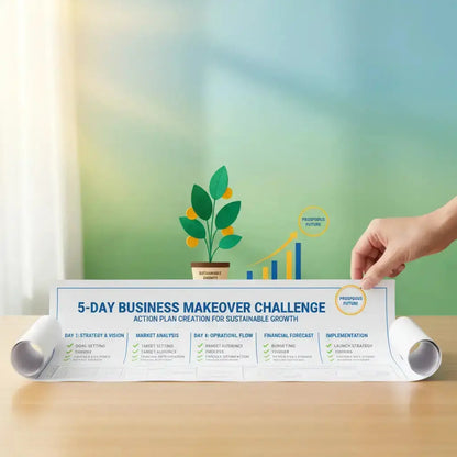 Transform Your Business in 5 Days: Join the Ultimate Business Makeover Challenge DIGITAL SHOWCASED