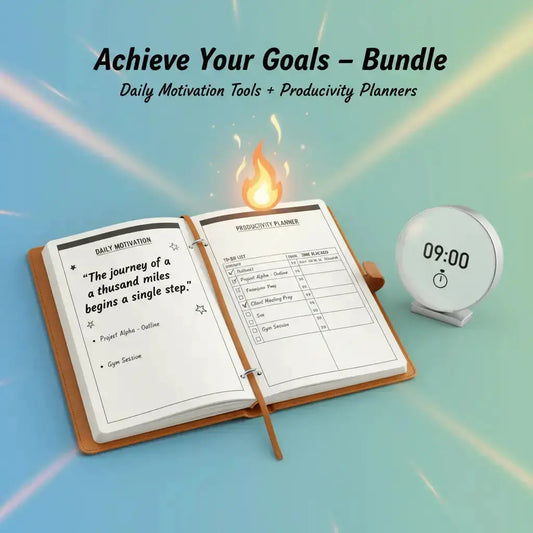 Achieve Your Goals - Ultimate Bundle of Mindset & Skills DIGITAL SHOWCASED