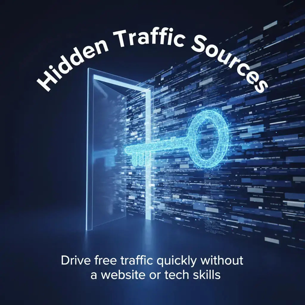 Hidden Traffic Ghost Pages: Discover What Others Have Missed Digital Showcased | Digital Side Hustles & Online Income Tools for Gen X (45–60)