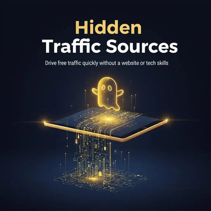 Hidden Traffic Ghost Pages: Discover What Others Have Missed Digital Showcased | Digital Side Hustles & Online Income Tools for Gen X (45–60)