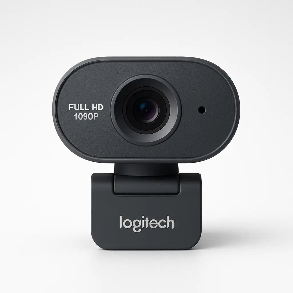Logitech brio black hd webcam with full hd 1080p for a sleek look that boosts your online presence