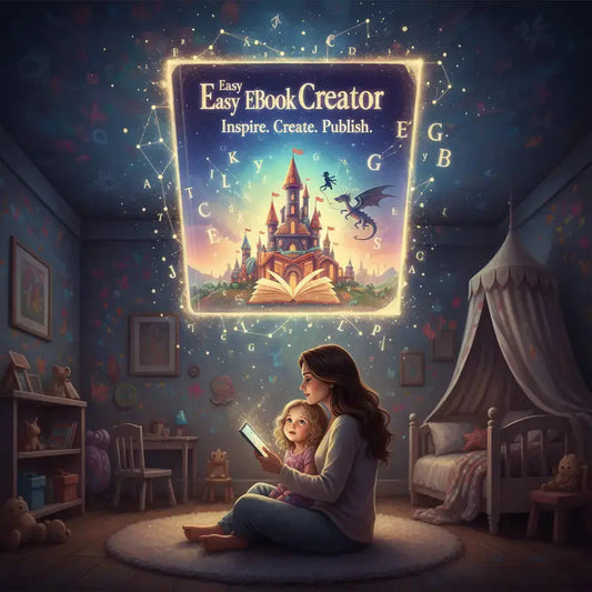 Easy eBook Creator Digital Showcased | Digital Side Hustles & Online Income Tools for Gen X (45–60)