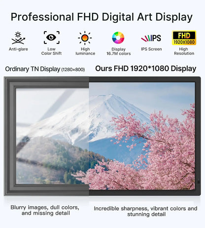 Uhale 32 inch extra large digital picture frame with 1920x1080 fhd ips display and vibrant color reproduction